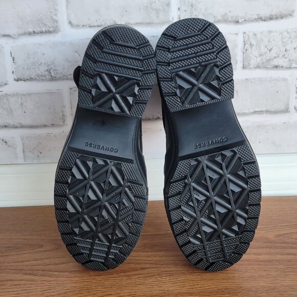 ⭐Converse Chuck 70 De Luxe Heel Leather Buckles Sz 5 Men's Boots Brown A12209C⭐ - Picture 5 of 9